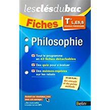 Clés Du Bac Fiches Tle Les S Philosophie - 