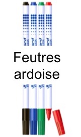 feutres ardoise