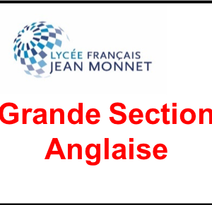 Grande Section Anglaise