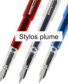 stylos plume (plus de choix en magasin)