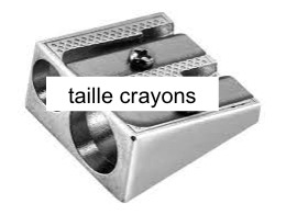 taille crayon