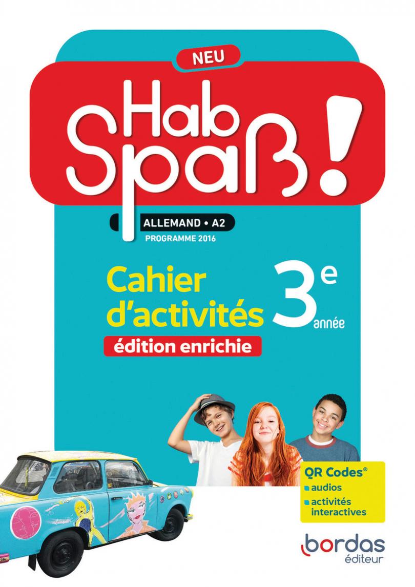 4ème - Hab Spass! NEU 3ème année Cahier d'activités. Éd. 2022.